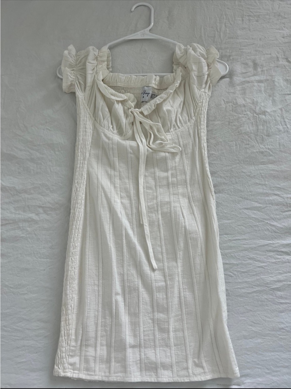 Princess Polly white mini dress